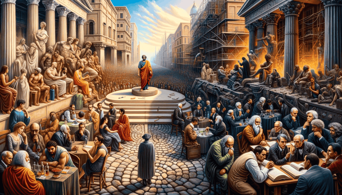 The Philosopher's Impact: How Ideas Shaped Political Destiny 5 Image Description