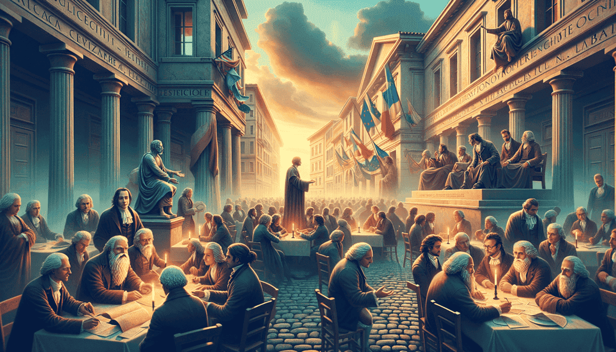 The Philosopher's Impact: How Ideas Shaped Political Destiny 3 Image Description