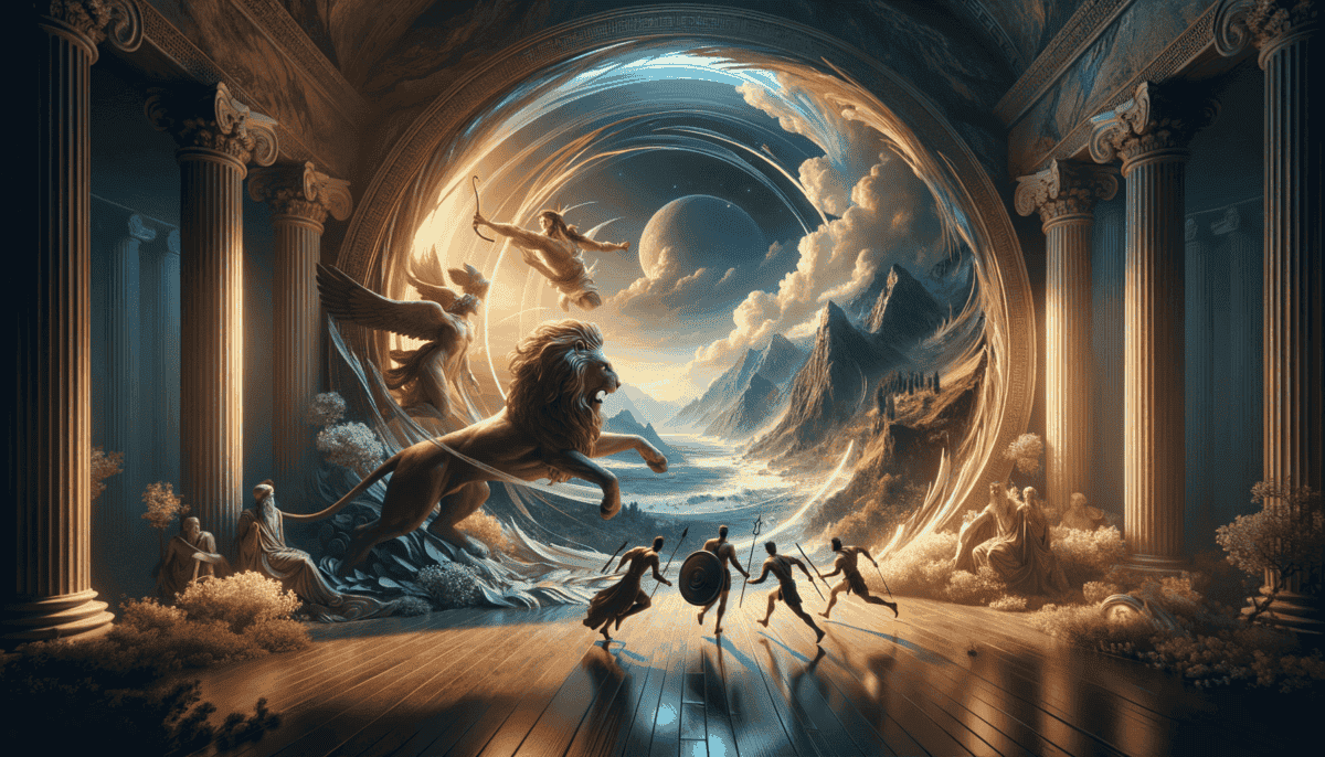 Greek Mythology Alive: Experiencing the Gods and Heroes in Today's World 4 Image Description