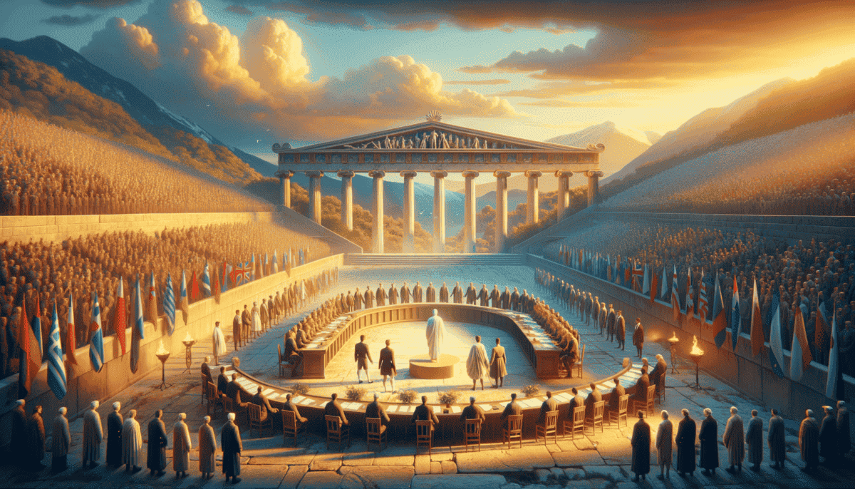 The Revival of the Olympics: Greece's Spark Ignites the Modern Games 2 Image Description