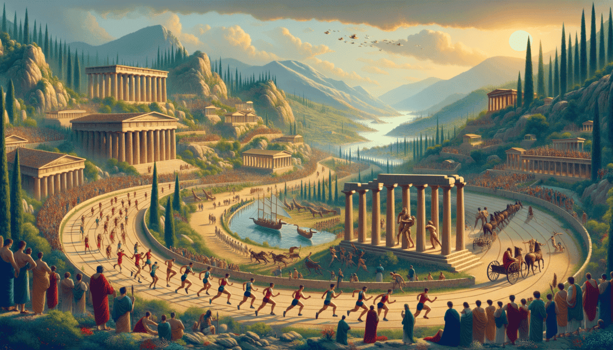 The First Olympic Games: Ancient Athletes and the Birth of a Tradition 2 Image Description