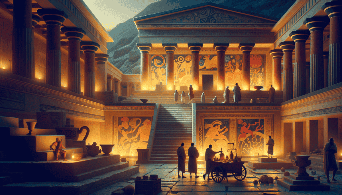 Uncovering the Secrets of the Minoan Civilization: The Labyrinth Chronicles 5 Image Description