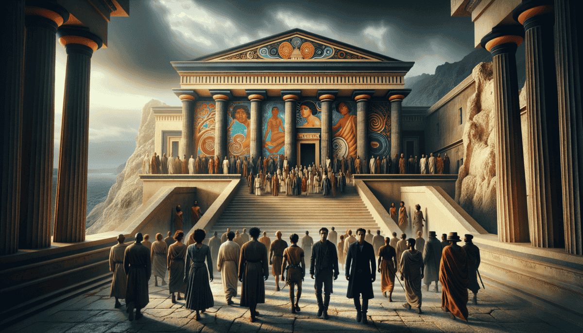 Uncovering the Secrets of the Minoan Civilization: The Labyrinth Chronicles 4 Image Description