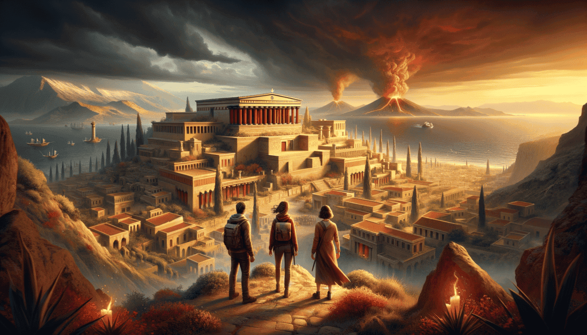 Uncovering the Secrets of the Minoan Civilization: The Labyrinth Chronicles 3 Image Description