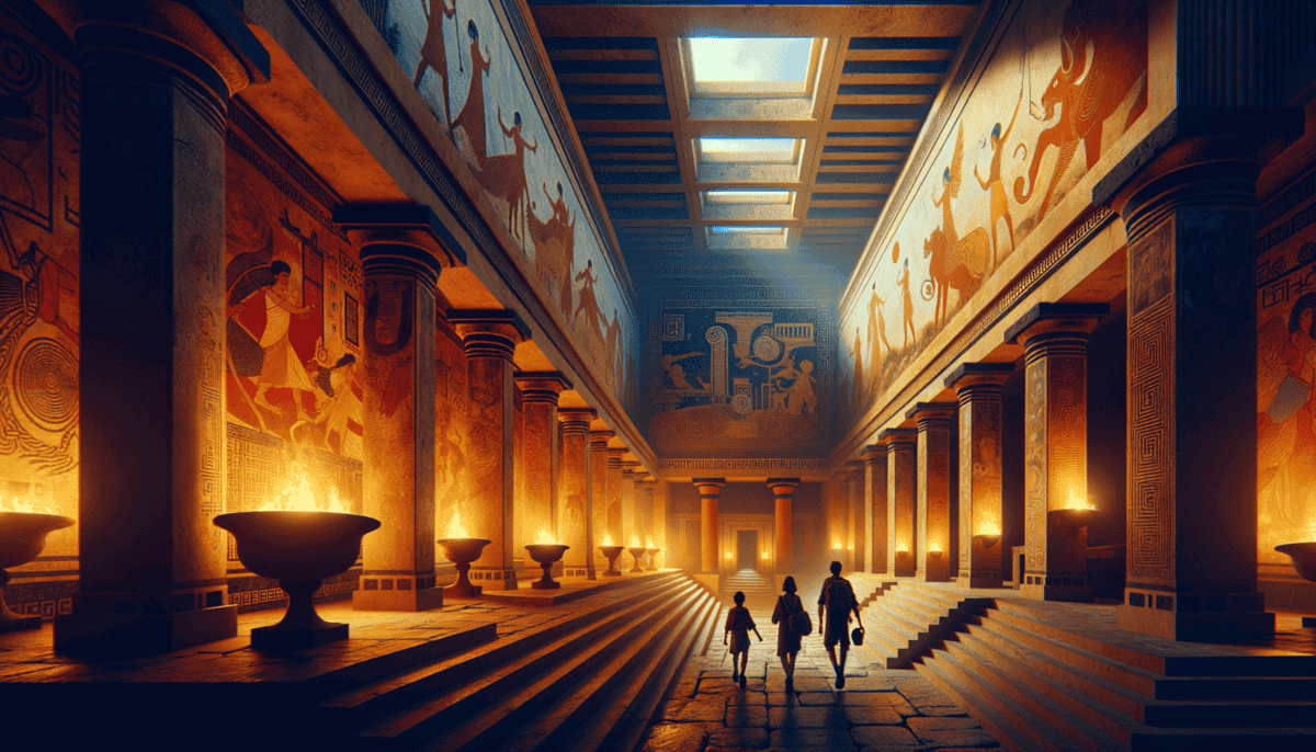 Uncovering the Secrets of the Minoan Civilization: The Labyrinth Chronicles 2 Image Description