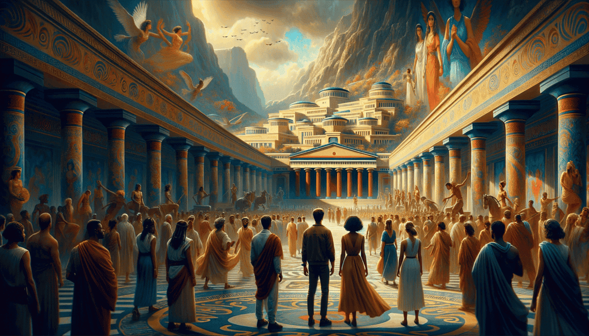 Uncovering the Secrets of the Minoan Civilization: The Labyrinth Chronicles 1 Image Description