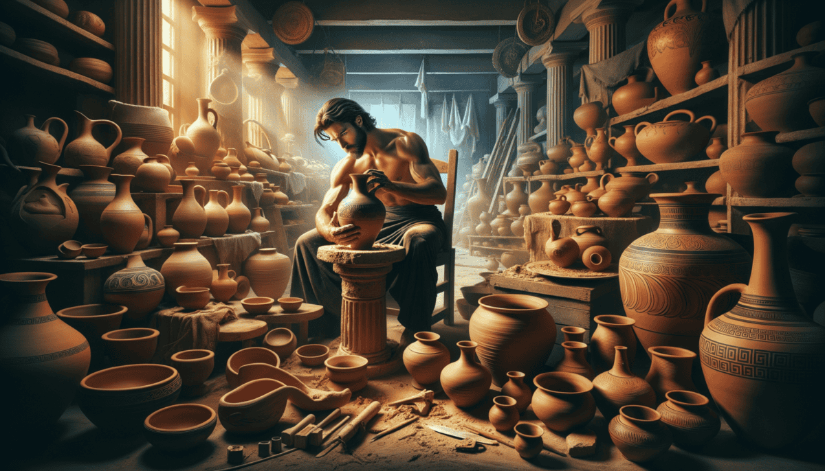 Greek Pottery: Unearthing Tales of Ancient Daily Lives Through Artifacts 3 Image Description