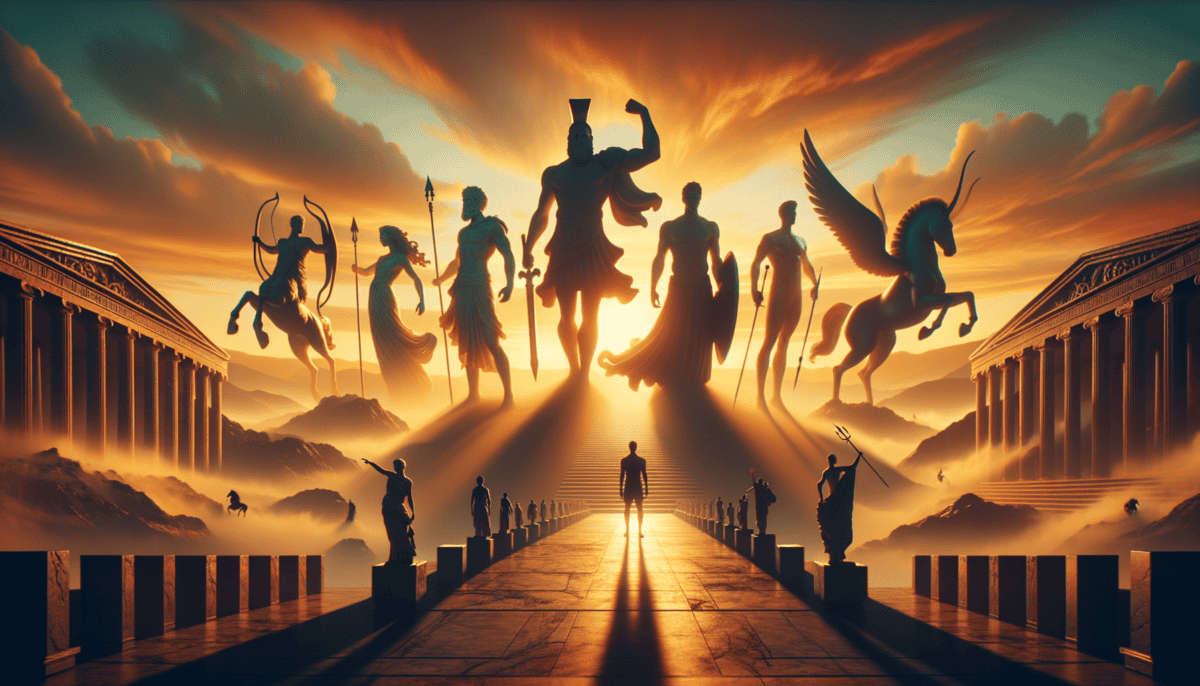 Epic Tales of Greek Heroes: Courage and Quests in Ancient Myths 5 Image Description