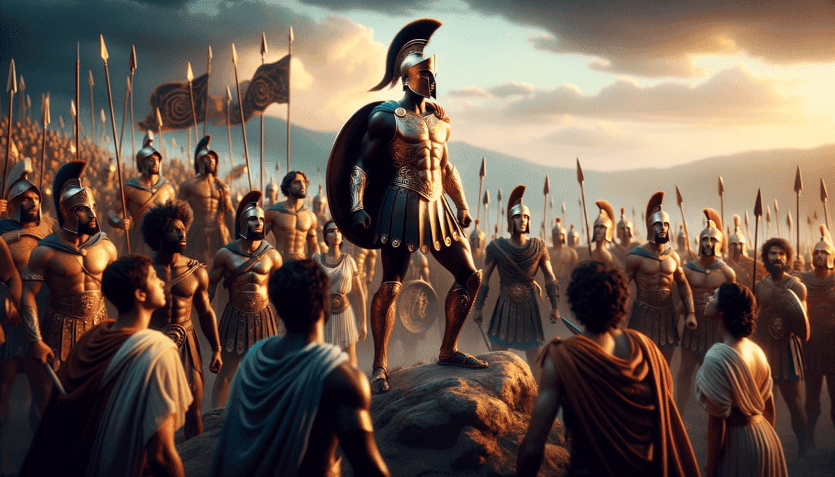 Epic Tales of Greek Heroes: Courage and Quests in Ancient Myths 4 Image Description