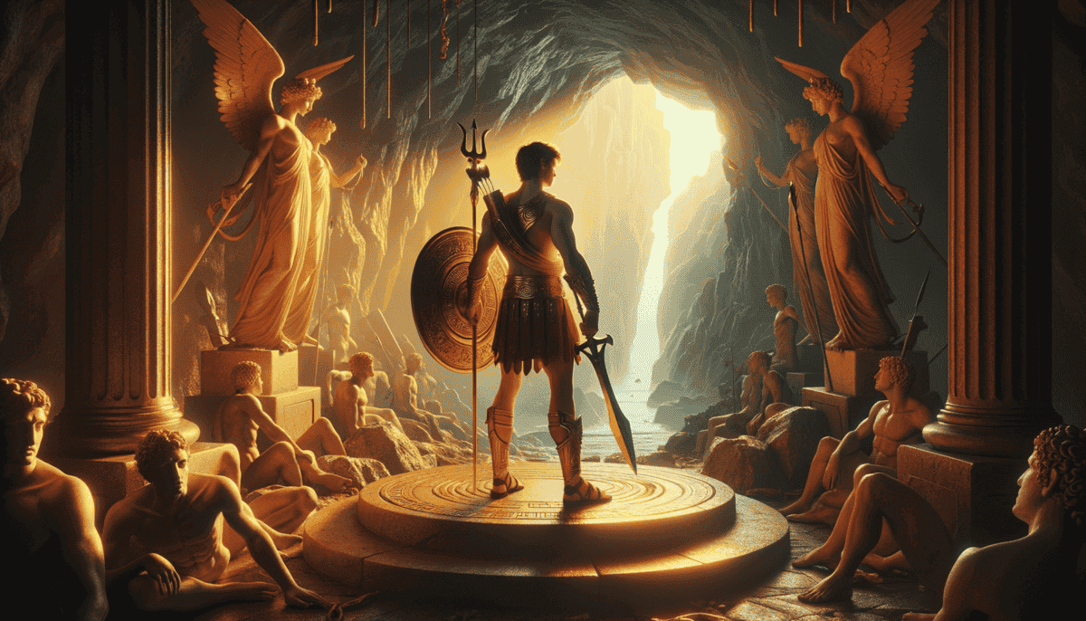 Epic Tales of Greek Heroes: Courage and Quests in Ancient Myths 3 Image Description