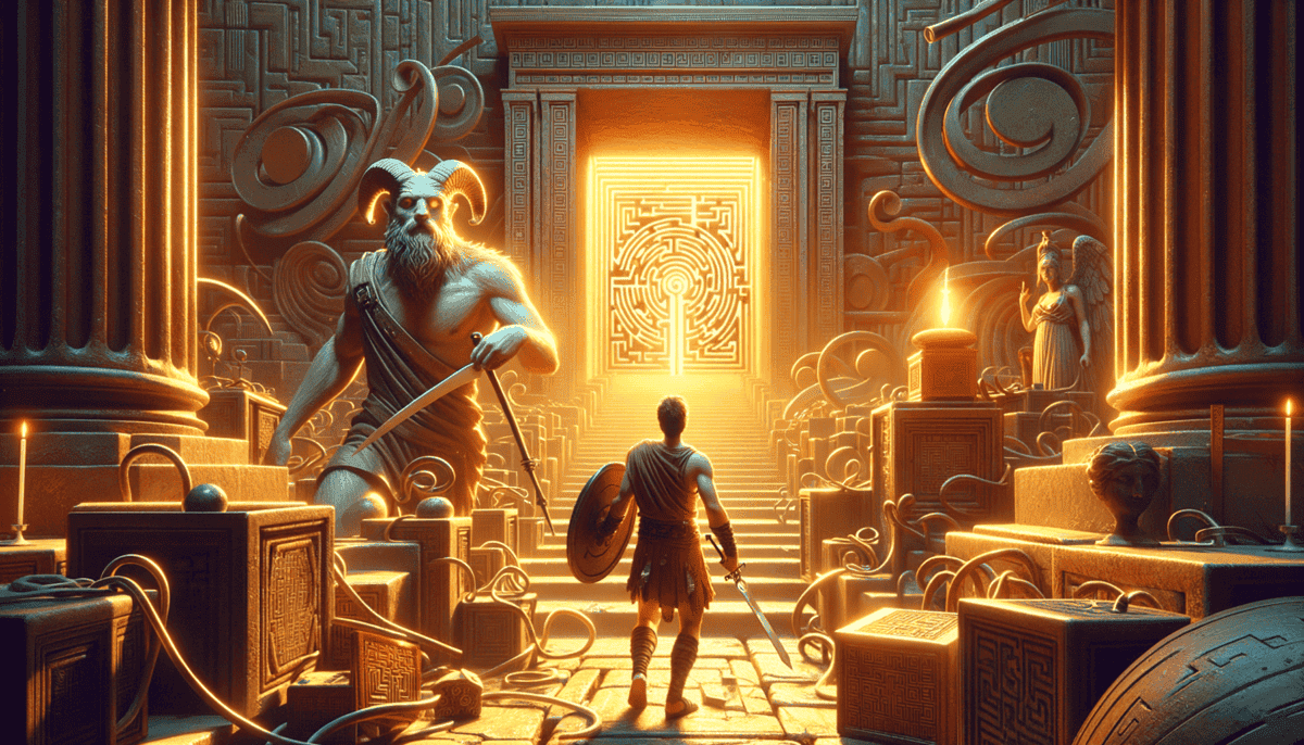 Epic Tales of Greek Heroes: Courage and Quests in Ancient Myths 2 Image Description