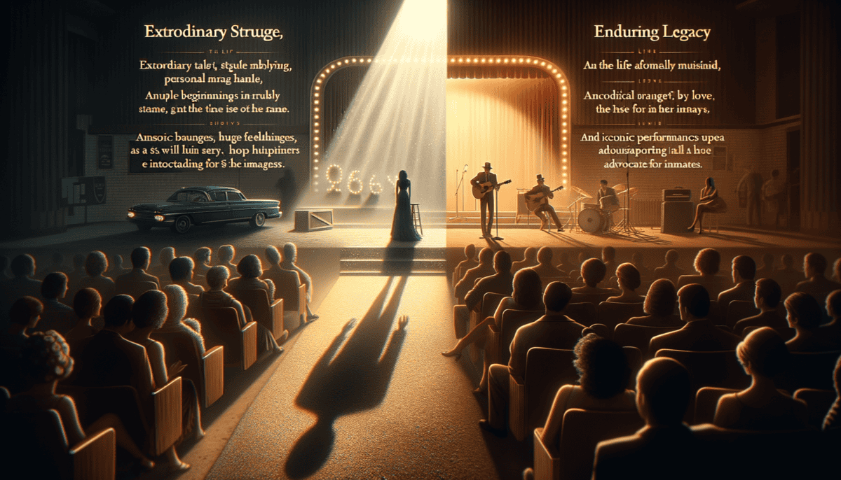 Johnny Cash: The Man in Black's Journey Through Music and Redemption 2 Image Description