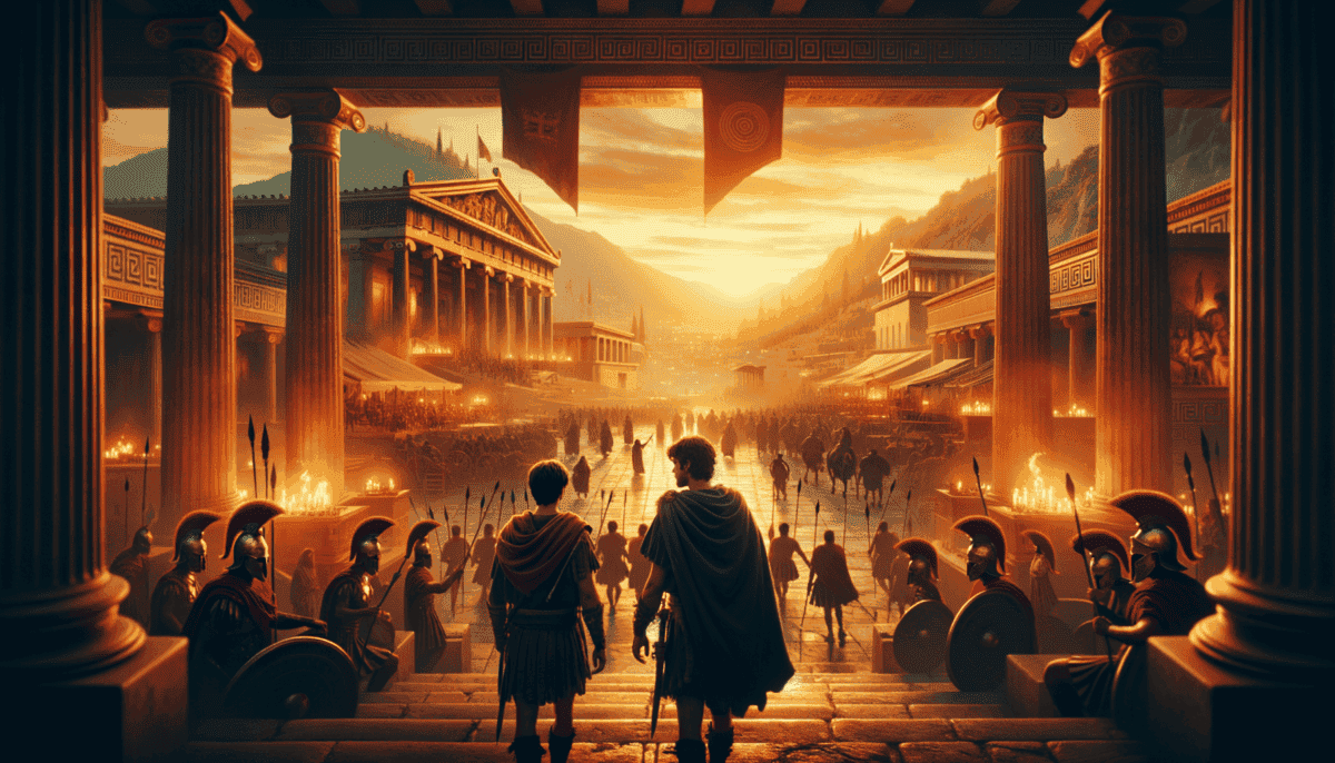 The Role of War in Greek Society: A Tale of Duty, Honor, and Glory 1 Image Description