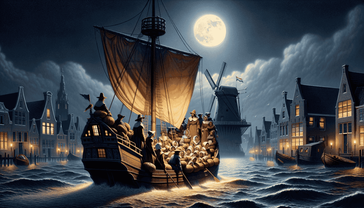 The Mayflower Voyage: Pilgrims' Perilous Journey to the New World 1 Image Description