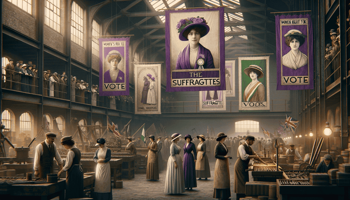 The Suffragettes Valiant Quest: Winning Women's Right to Vote 4 Image Description