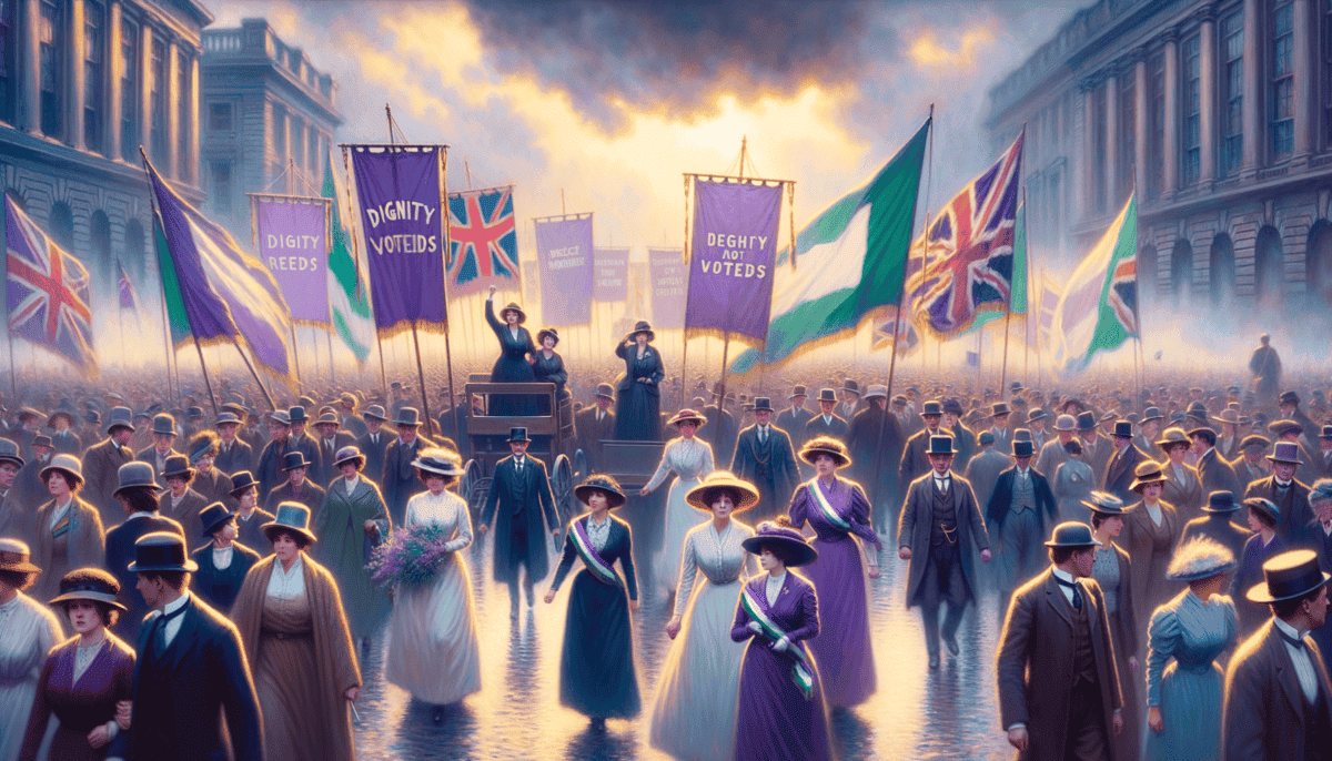 The Suffragettes Valiant Quest: Winning Women's Right to Vote 3 Image Description