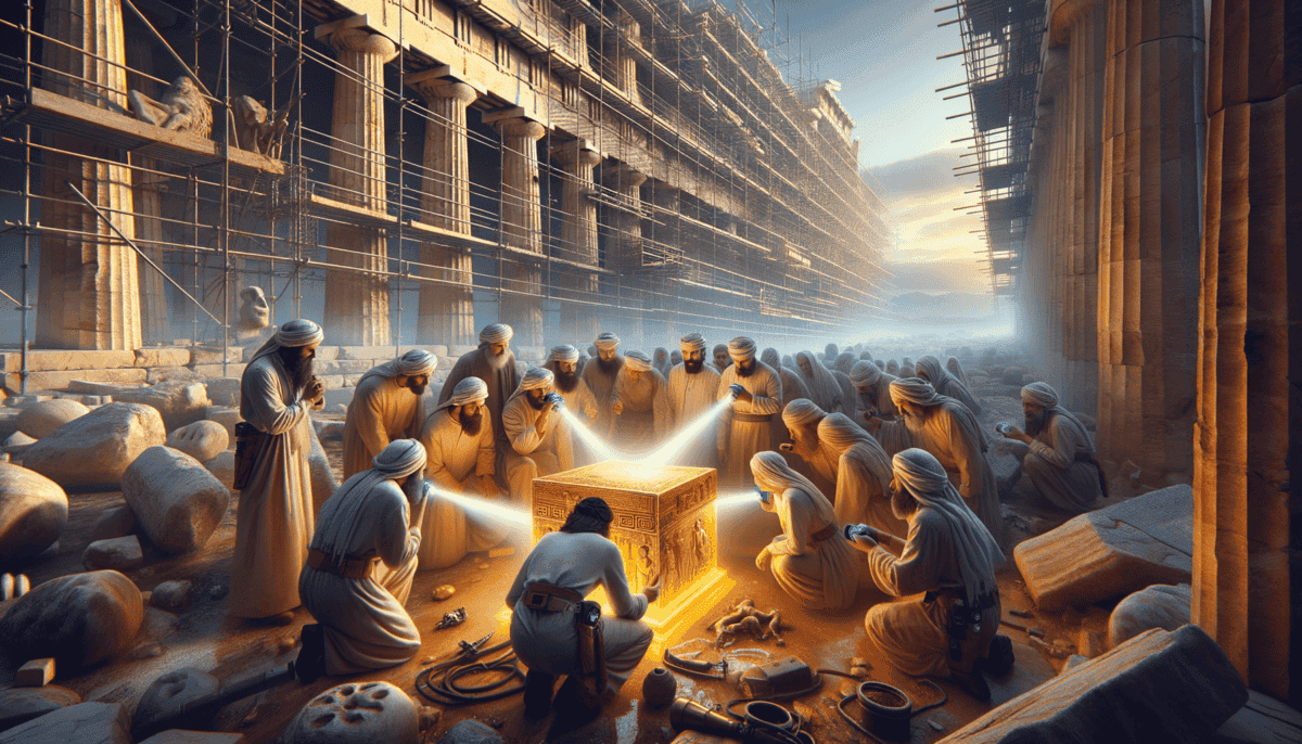 Modern Greece: Guardians of Time, Preserving Ancient Monuments 4 Image Description