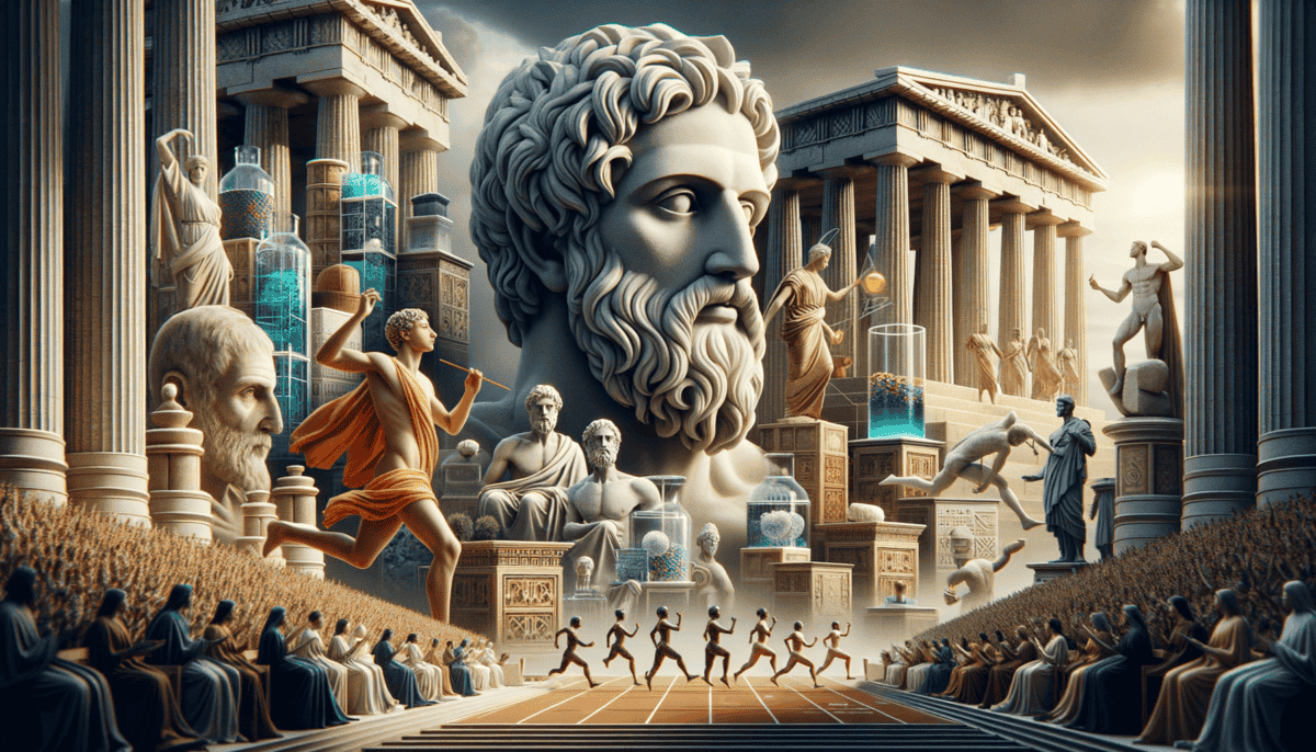 Greek Influence on Today's World: The Ancient Roots of Modern Civilization 1 Image Description