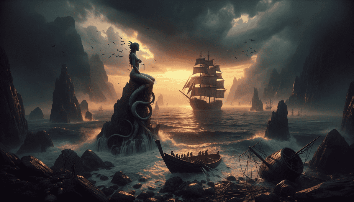 The Sirens: Enchanting Melodies and the Sailors Who Braved Their Call 5 Image Description