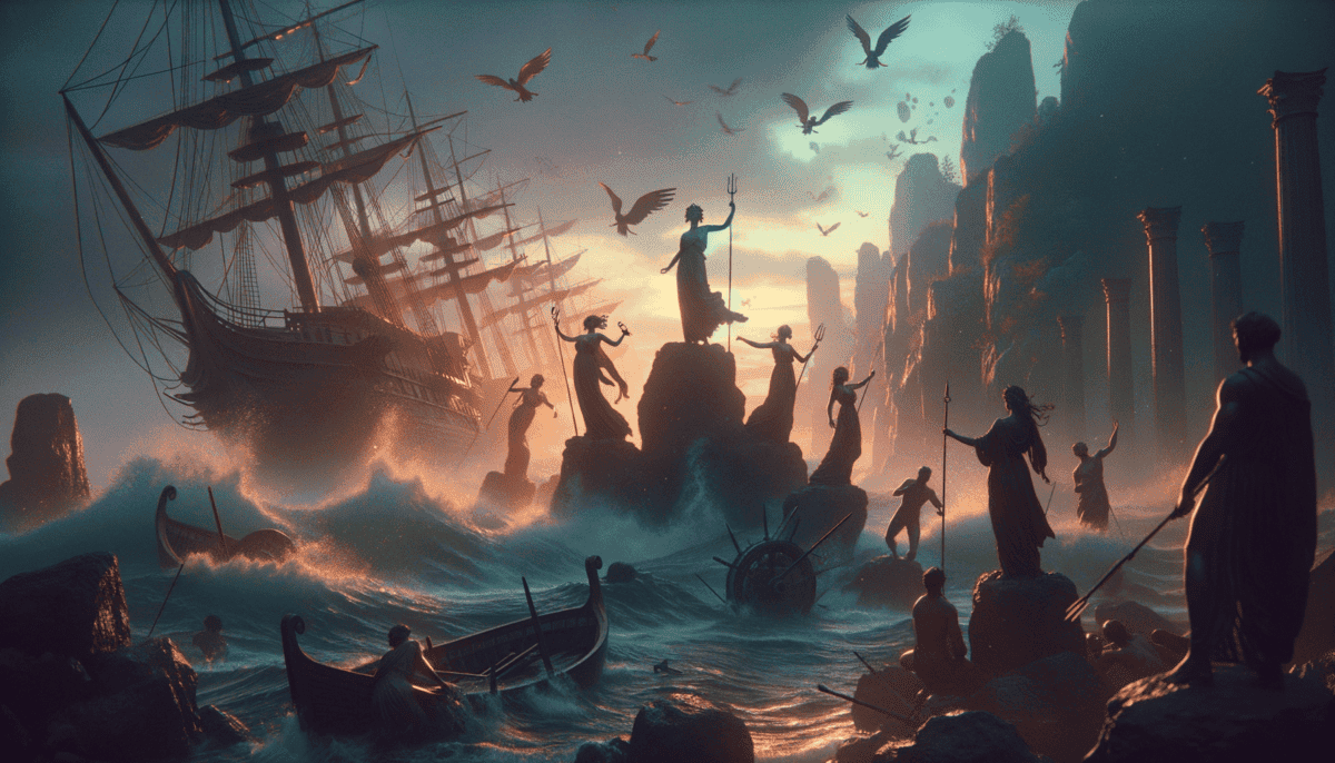 The Sirens: Enchanting Melodies and the Sailors Who Braved Their Call 3 Image Description