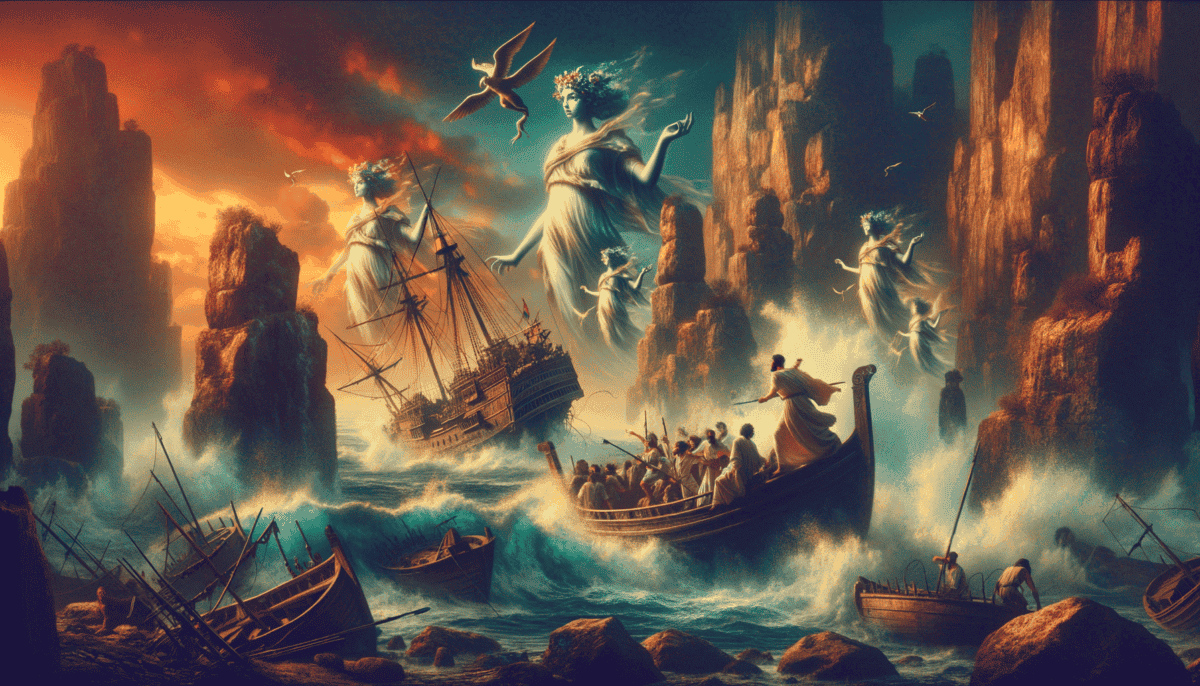 The Sirens: Enchanting Melodies and the Sailors Who Braved Their Call 1 Image Description