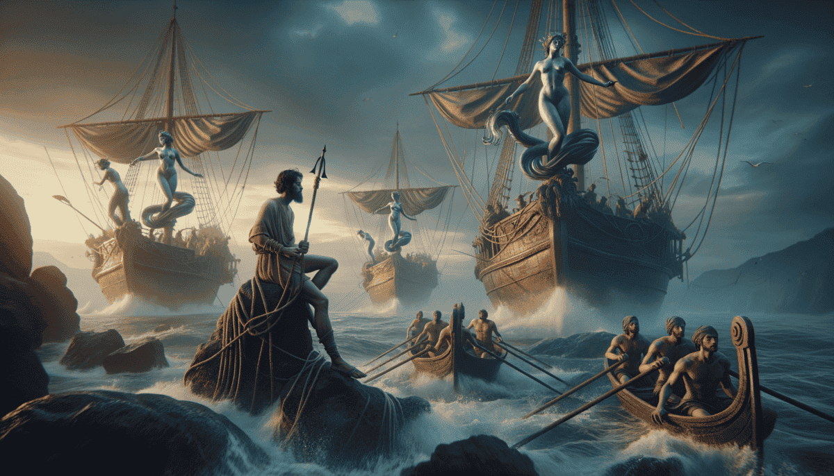 The Sirens: Enchanting Melodies and the Sailors Who Braved Their Call 2 Image Description