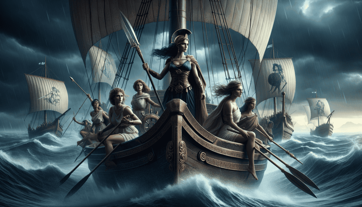 Greek Women Warriors and Queens: Legends and Legacies in History and Myth 3 Image Description