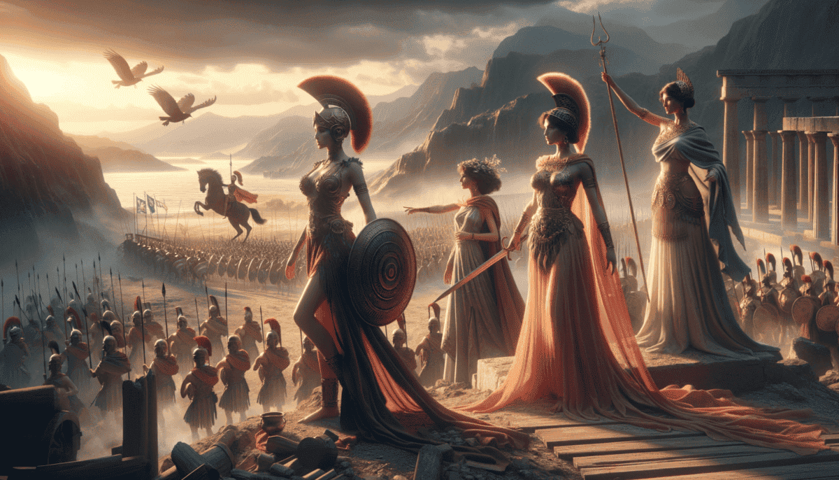 Greek Women Warriors and Queens: Legends and Legacies in History and Myth 2 Image Description