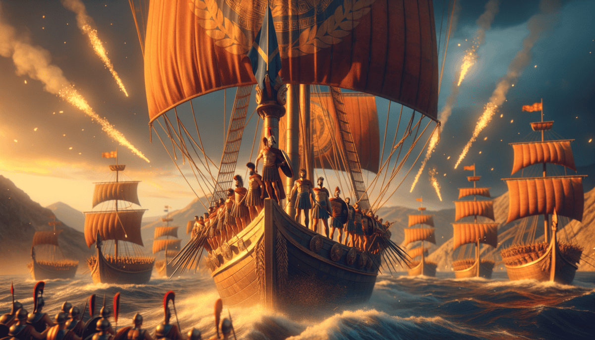 The Spartan Navy: Sailing into the Shadows of War and Glory 4 Image Description