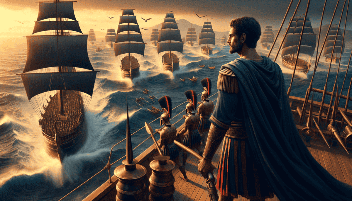 The Spartan Navy: Sailing into the Shadows of War and Glory 3 Image Description