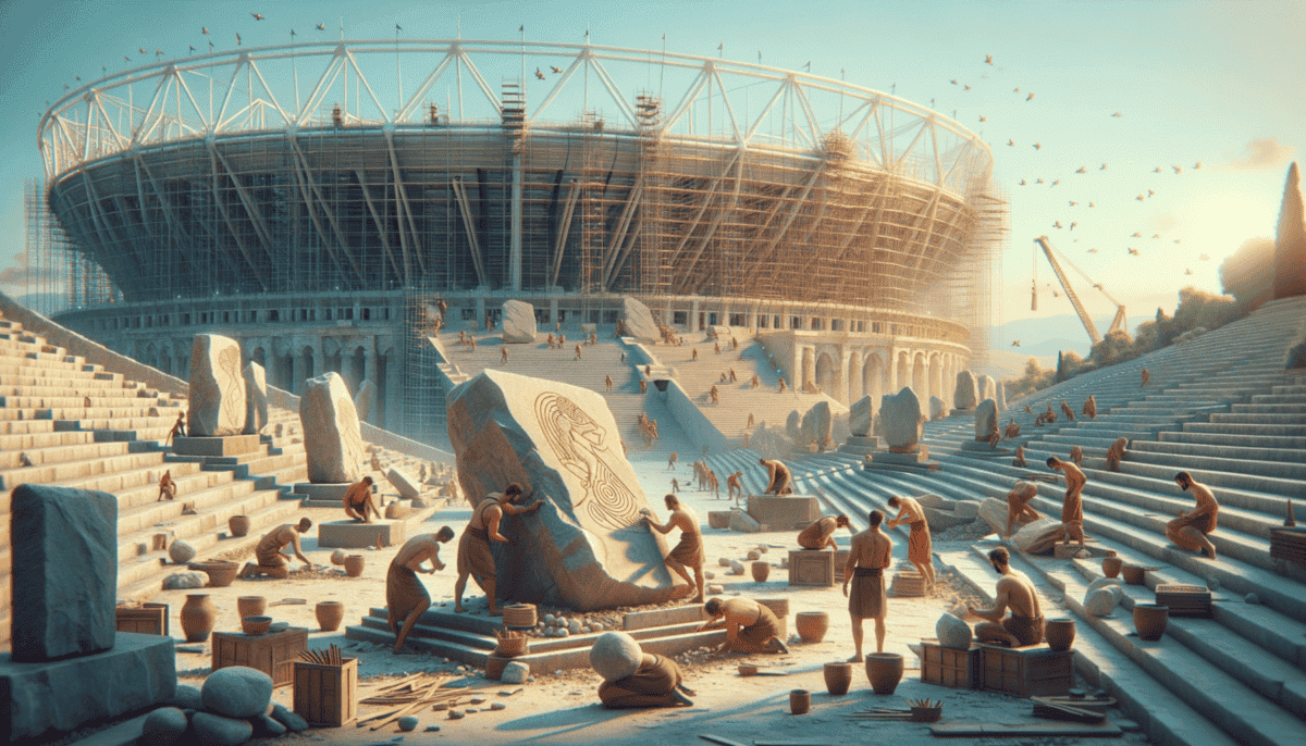 The Olympic Stadium: Crafting a Coliseum for the World's Greatest Athletes 2 Image Description