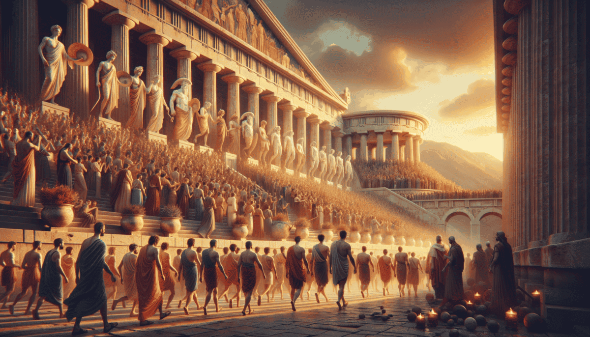 Cheating in the Olympics: The Scandals of Ancient Athletes and Their Quest for Glory 4 Image Description