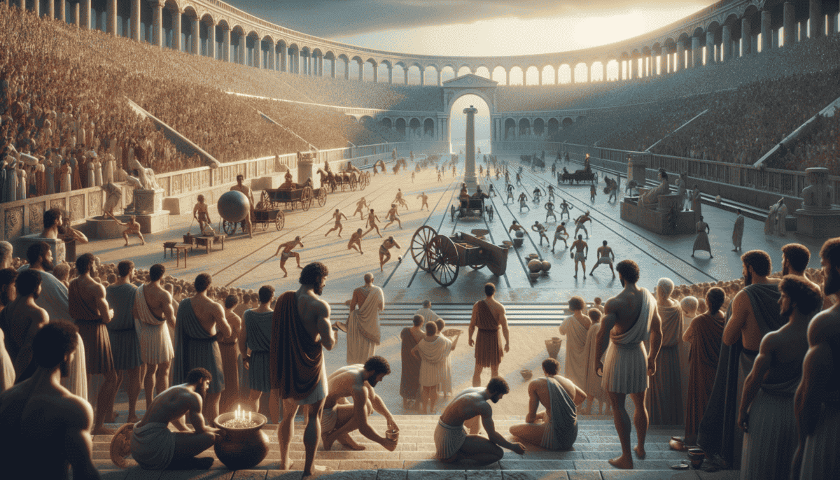 Cheating in the Olympics: The Scandals of Ancient Athletes and Their Quest for Glory 3 Image Description