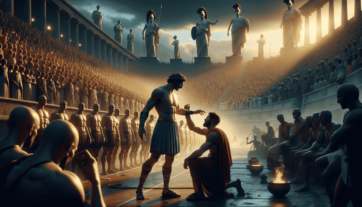 Cheating in the Olympics: The Scandals of Ancient Athletes and Their Quest for Glory 2 Image Description