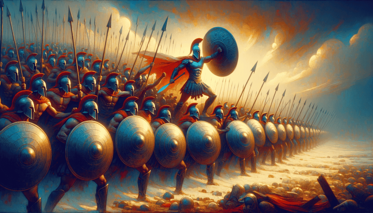 The Spartan Shield: A Symbol of Unity Stronger Than Life Itself 4 Image Description