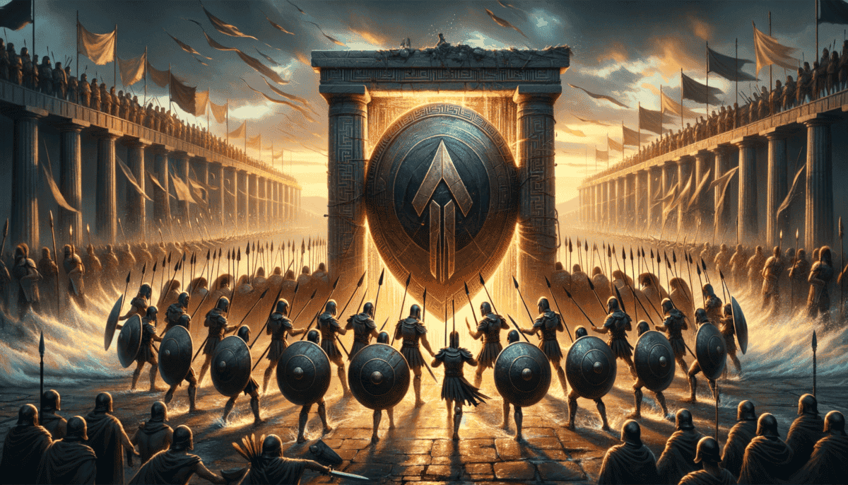 The Spartan Shield: A Symbol of Unity Stronger Than Life Itself 2 Image Description