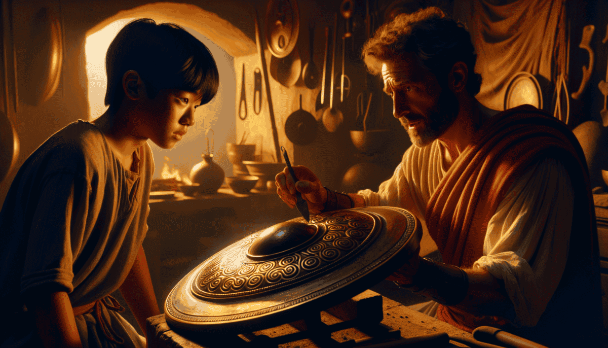 The Spartan Shield: A Symbol of Unity Stronger Than Life Itself 1 Image Description