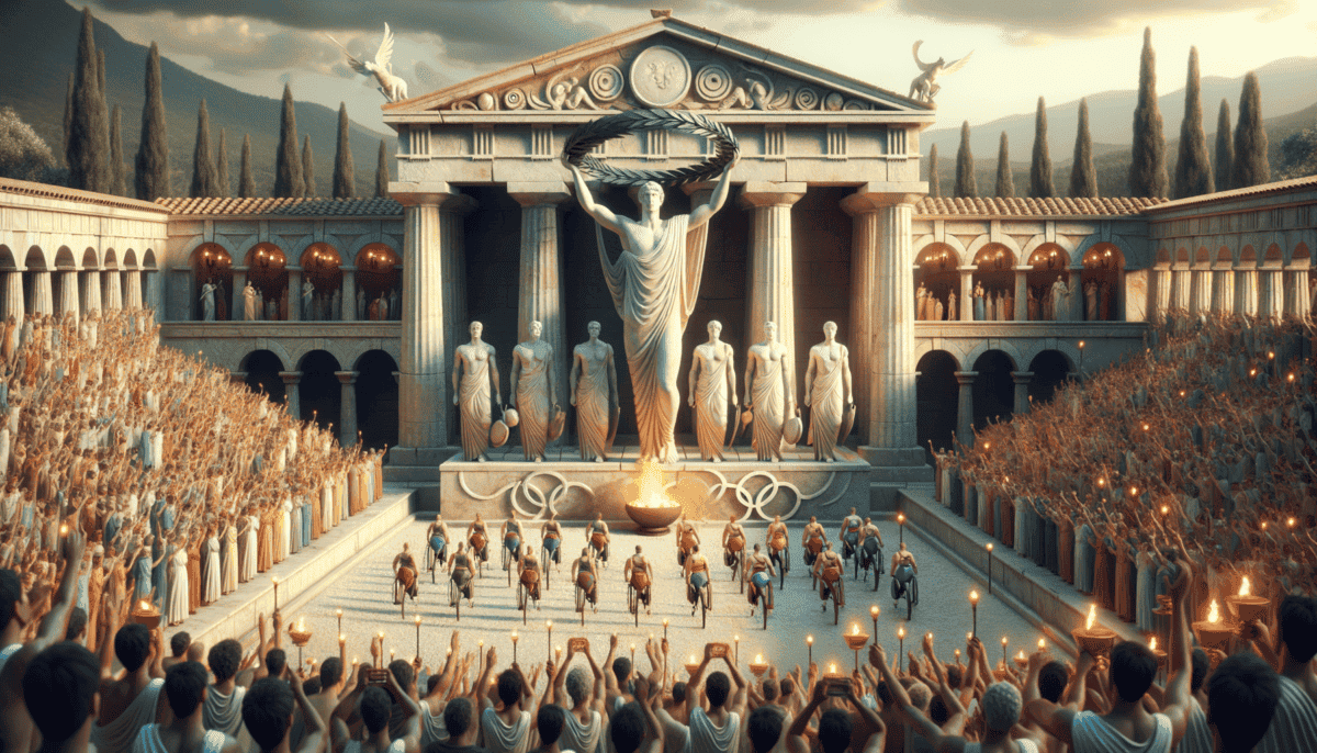 The Prize of Victory: Olive Wreaths, Fame, and Statues - Triumphs of the Ancient Olympians 5 Image Description