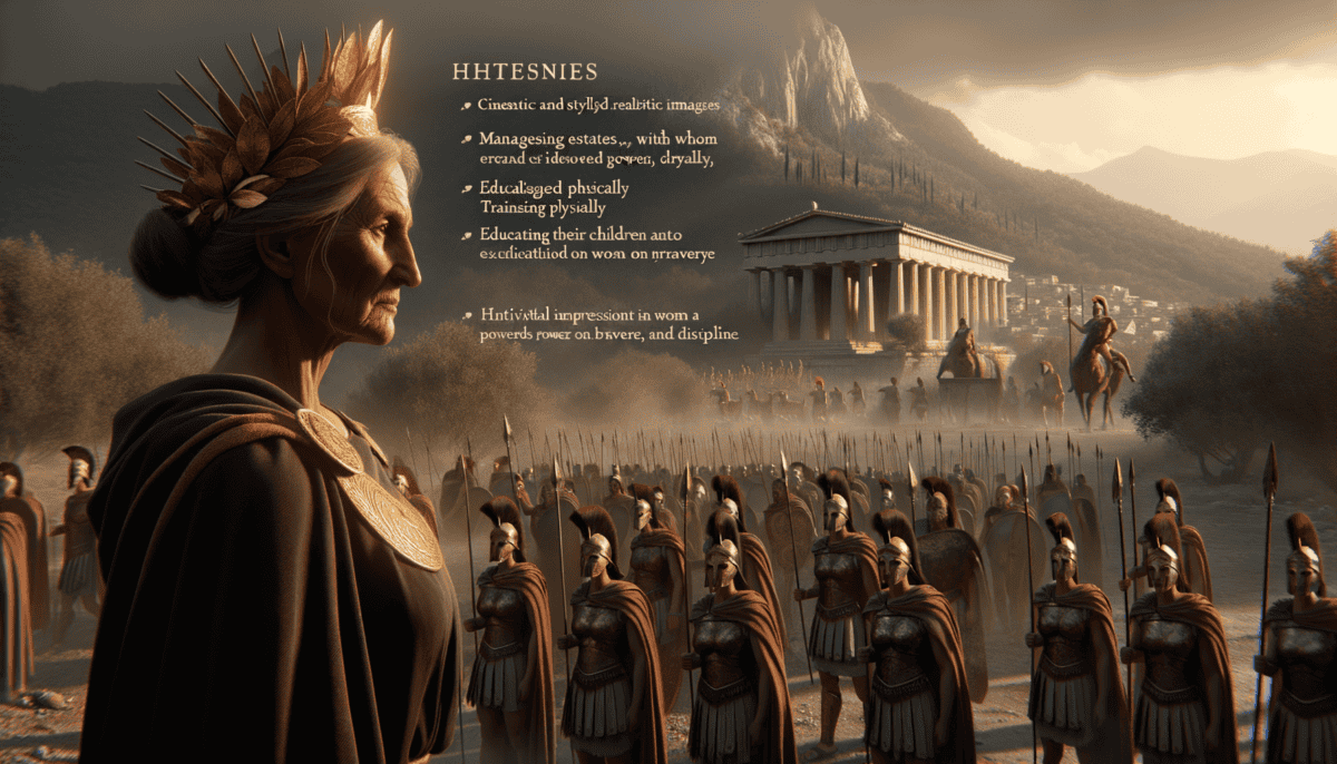 The Spartan Women: Unveiled Strength Behind Legendary Warriors 5 Image Description