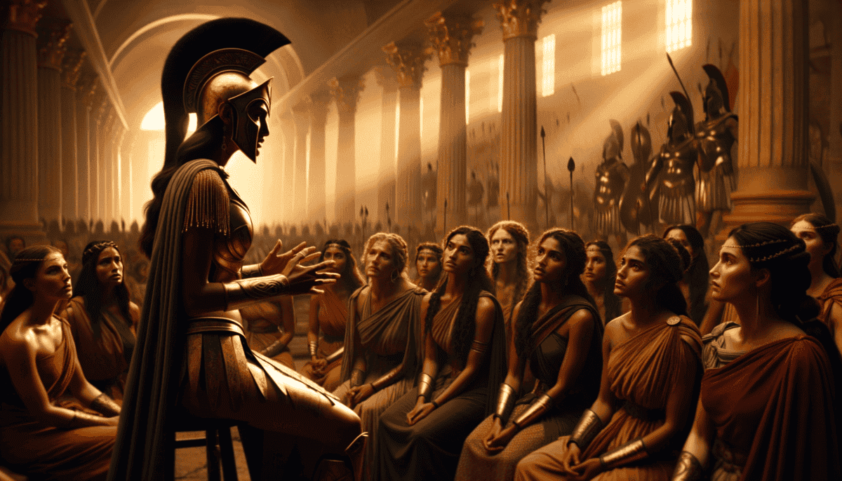 The Spartan Women: Unveiled Strength Behind Legendary Warriors 2 Image Description