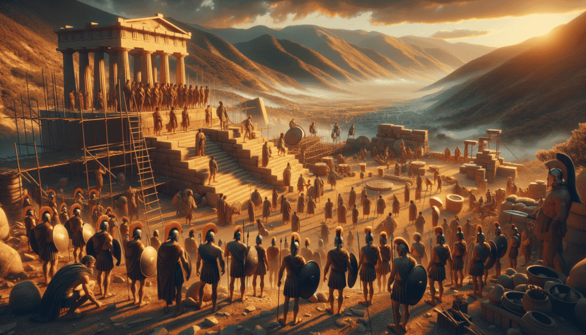 The Founding of Sparta: Warriors of the Ancient World 1 Image Description