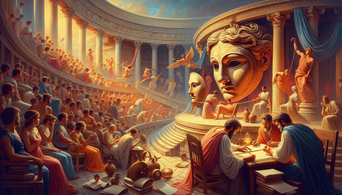 Women in Greek Theater: Unmasking the Men Behind the Female Roles 3 Image Description