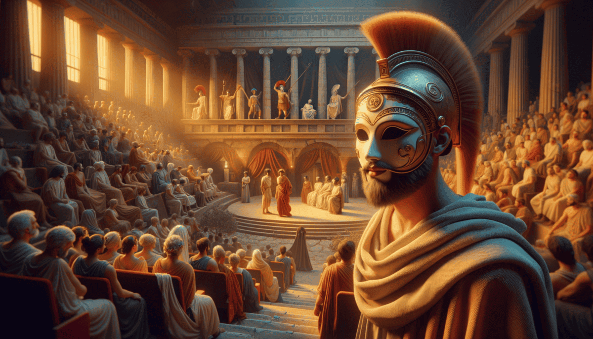 Women in Greek Theater: Unmasking the Men Behind the Female Roles 2 Image Description