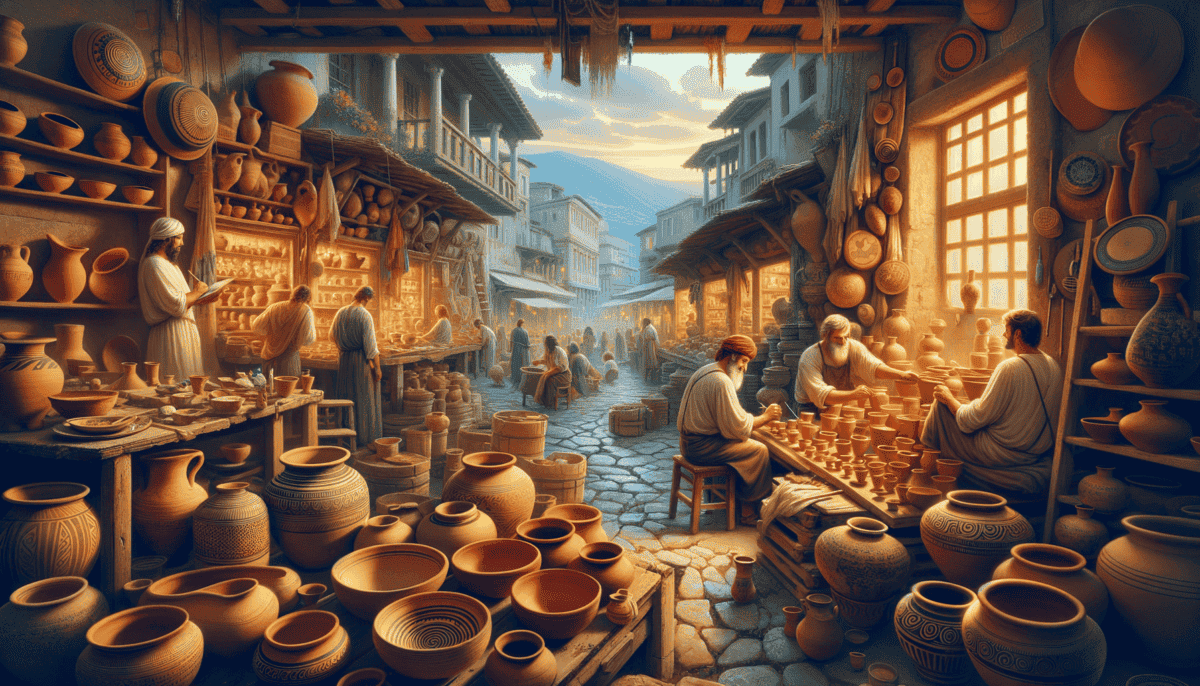 Corinth's Treasures: How Pottery and Art Crafted an Ancient Economy 5 Image Description