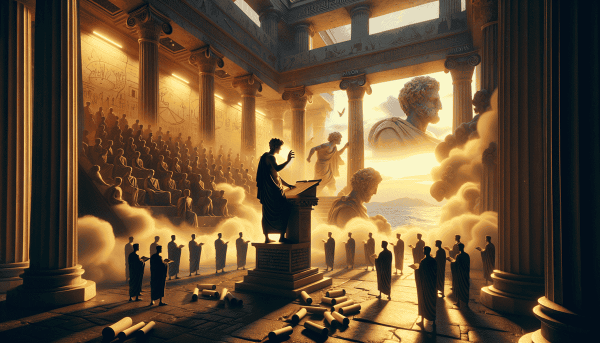 Demosthenes: The Athenian Orator Who Challenged Macedonia's Might 5 Image Description