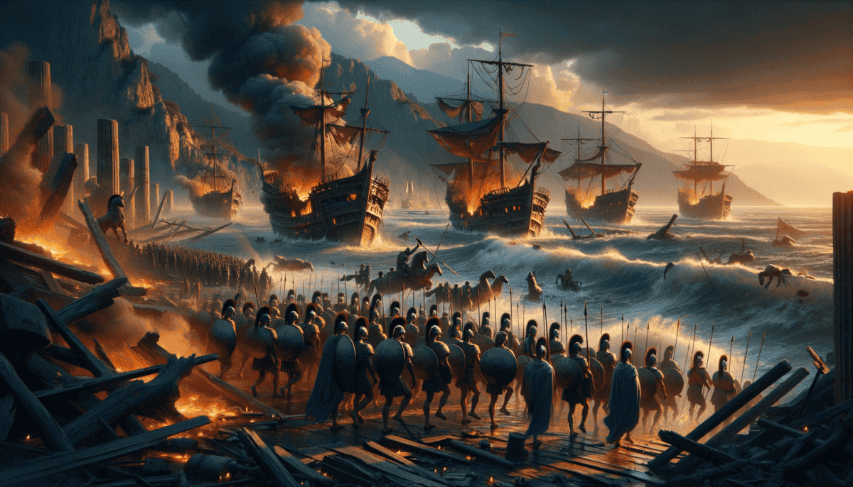 The Fall of the Athenian Navy at Aegospotami: The Battle that Ended an Empire 4 Image Description