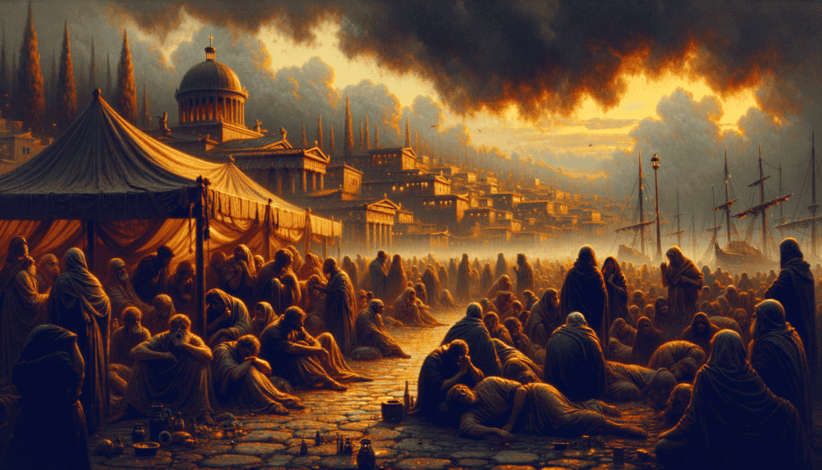 The Plague of Athens: Disease, Despair, and the Fall of a Mighty Empire 1 Image Description