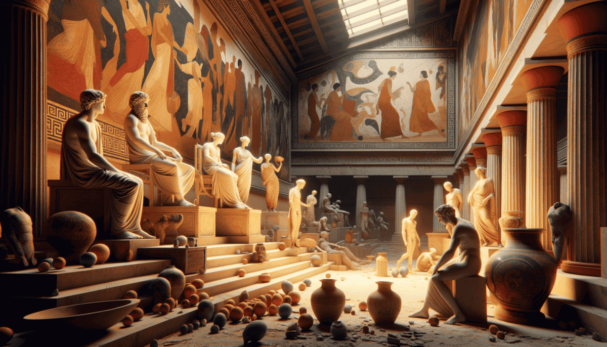 The Origins of Greek Art: Shaping Beauty from Chaos 5 Image Description