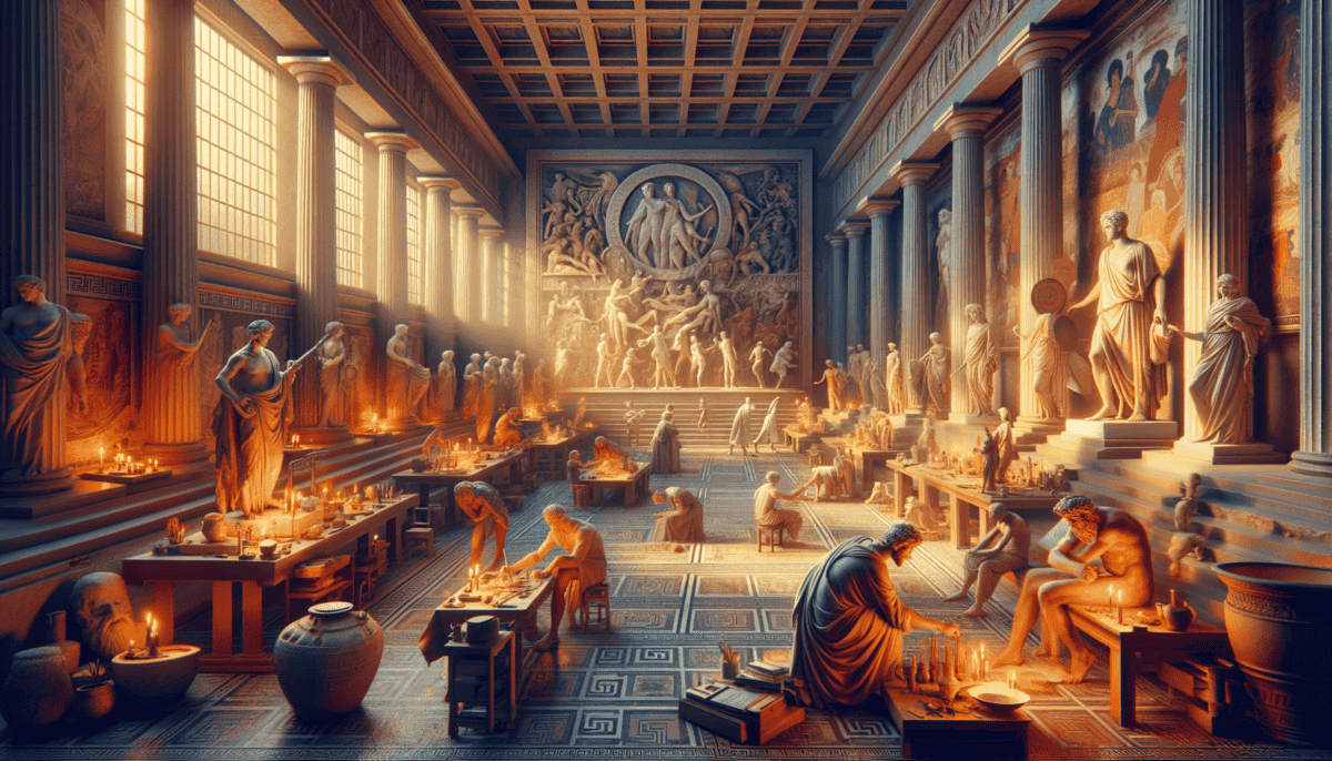 The Origins of Greek Art: Shaping Beauty from Chaos 3 Image Description