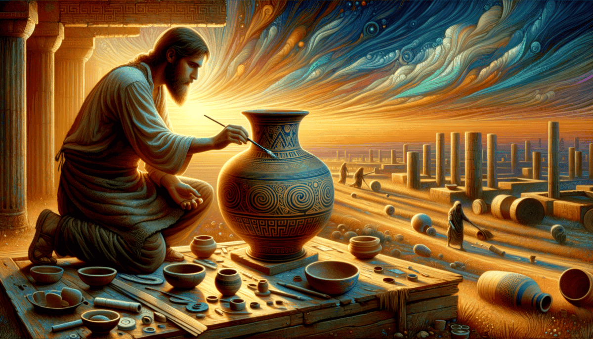 The Origins of Greek Art: Shaping Beauty from Chaos 1 Image Description